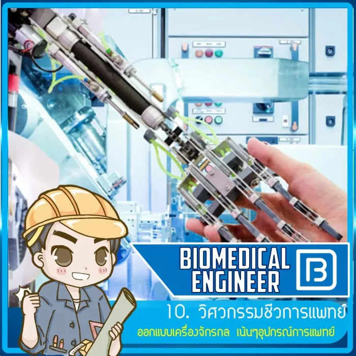 10_ วิศวกรรมชีวการแพทย์ (Biomedical Engineer)